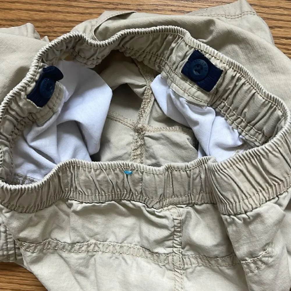 Children’s place cargo shorts.  Size boys 12.  Adjustable waist.